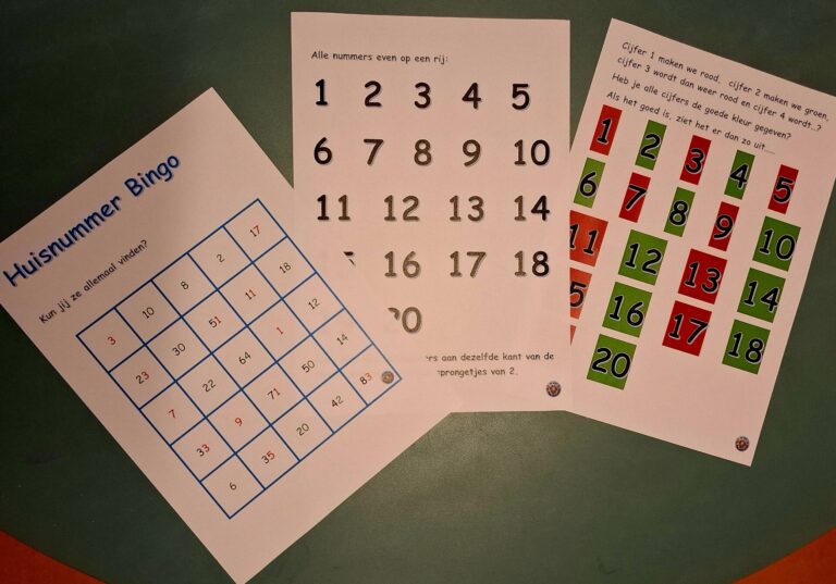 Huisnummer Bingo