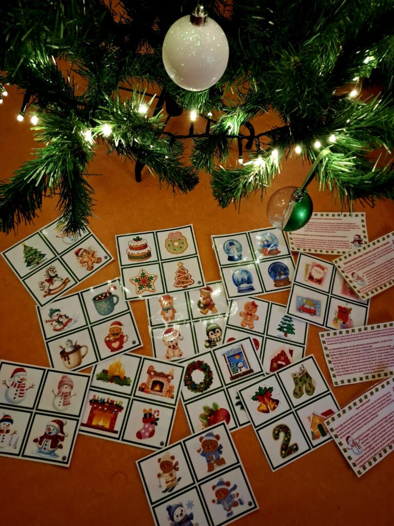 Denkvierkanten thema winter & kerst