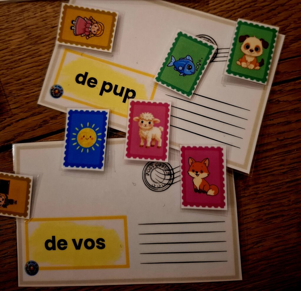 Paniek in de postzegelfabriek.free